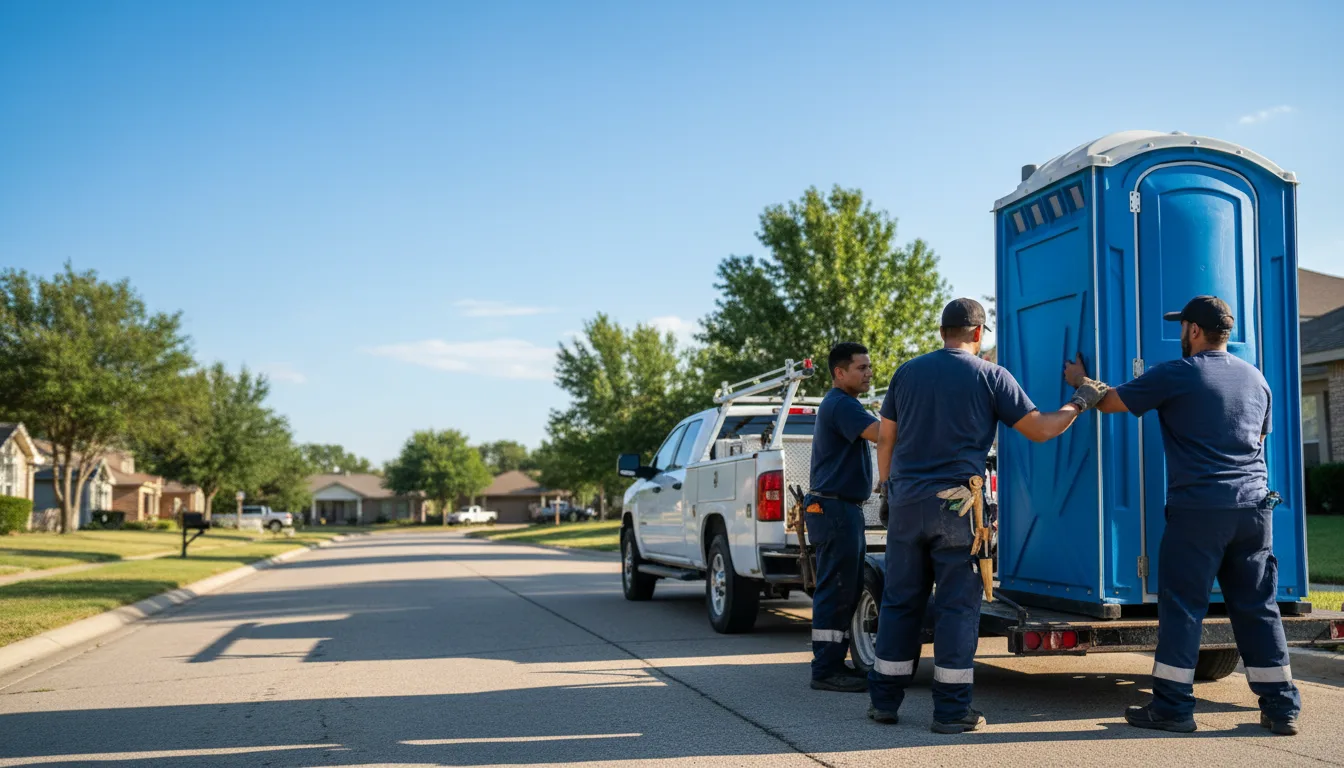 Portable Toilet Rental in Blackwell, OK near me